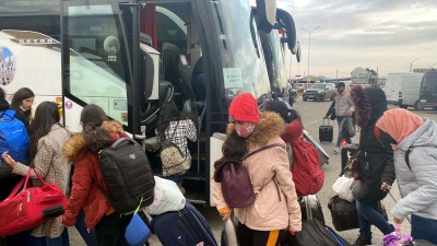 First batch of evacuees from Ukraine reaches Romania: MEA First batch of evacuees from Ukraine reaches Romania: MEA