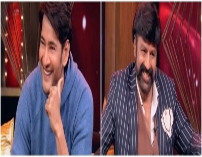 Balakrishna has his share of 'Unstoppable' fun with Mahesh Babu Balakrishna has his share of 'Unstoppable' fun with Mahesh Babu