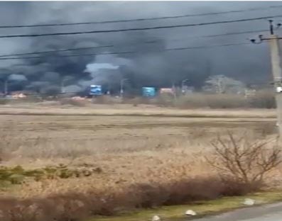 Gas pipeline explodes in Ukraine's Kharkiv Gas pipeline explodes in Ukraine's Kharkiv