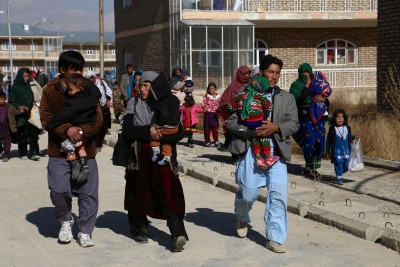 Over 850 Afghan families receive relief assistance Over 850 Afghan families receive relief assistance