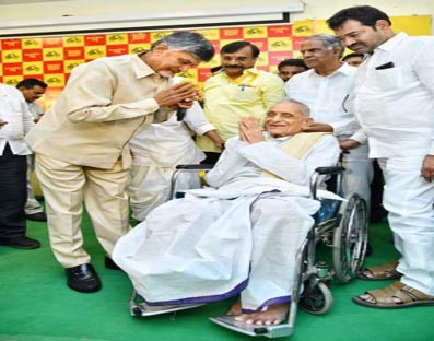 Veteran TDP leader Yadlapati Venkata Rao passes away Veteran TDP leader Yadlapati Venkata Rao passes away