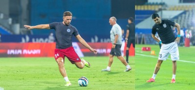ISL 2021-22: Jamshedpur, Mumbai lock horns with aim to sharpen semifinal hopes ISL 2021-22: Jamshedpur, Mumbai lock horns with aim to sharpen semifinal hopes
