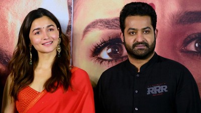 Post-'RRR', is Alia Bhatt eyeing another film with Jr NTR? Post-'RRR', is Alia Bhatt eyeing another film with Jr NTR?