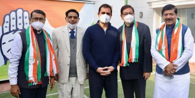 2 Tripura BJP MLAs who quit party join Congress, claim more coming 2 Tripura BJP MLAs who quit party join Congress, claim more coming
