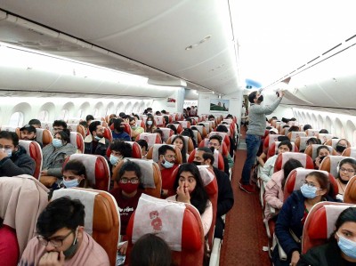 First batch of Keralites arrives from Ukraine First batch of Keralites arrives from Ukraine