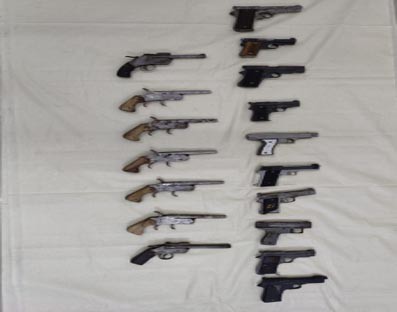 Illegal arms recovered in UP, 6 arrested