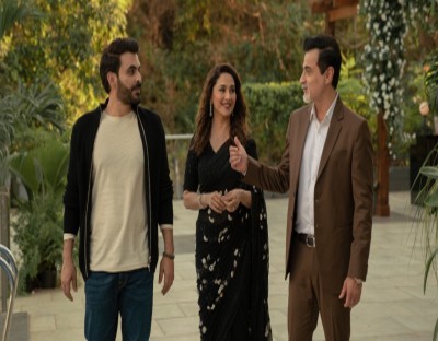 Madhuri on rekindling her on-screen chemistry with Sanjay Kapoor after two decades! Madhuri on rekindling her on-screen chemistry with Sanjay Kapoor after two decades!