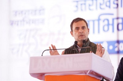 'New India is China-nirbhar?' Rahul queries PM on 'Statue of Equality' 'New India is China-nirbhar?' Rahul queries PM on 'Statue of Equality'