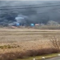 Gas pipeline explodes in Ukraine's Kharkiv