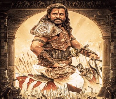 Vikram's first look as Aditya Karikalan in Mani Ratnam's 'Ponniyin Selvan' out