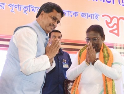 Murmu visits Tripura, seeks support for her Presidential candidature Murmu visits Tripura, seeks support for her Presidential candidature