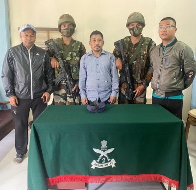 Tripura terror group chief held in Mizoram Tripura terror group chief held in Mizoram