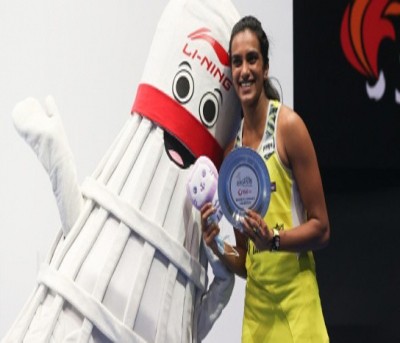 President, PM, Sports Minister laud, congratulate Sindhu on winning Singapore Open title President, PM, Sports Minister laud, congratulate Sindhu on winning Singapore Open title