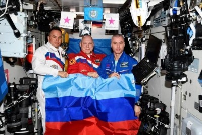 NASA slams Russian cosmonauts for anti-Ukraine propaganda in space NASA slams Russian cosmonauts for anti-Ukraine propaganda in space