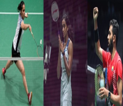 Singapore Open: Sindhu, Prannoy, Saina advance to quarterfinals; Mithun bows out