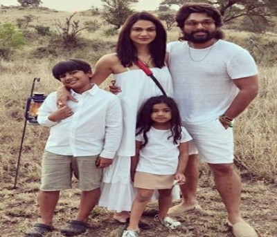 Allu Arjun chills with family in Tanzania before 'Pushpa' sequel shoot