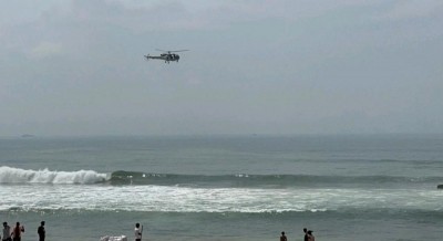 Navy recovers 2 bodies on Andhra beach, search on for 3 others