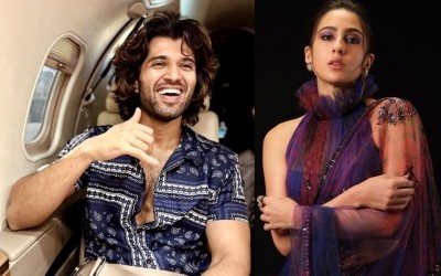 Vijay loves how Sara Ali Khan pronounces 'Deverakonda', calls it 'cutest' Vijay loves how Sara Ali Khan pronounces 'Deverakonda', calls it 'cutest'