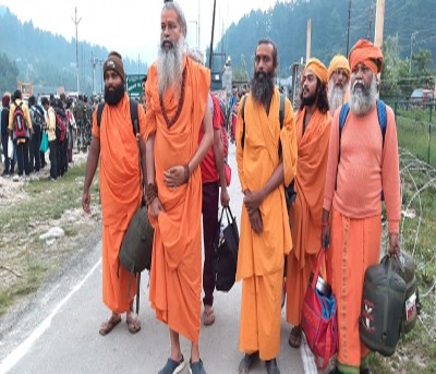 Amarnath Yatra to remain suspended today Amarnath Yatra to remain suspended today