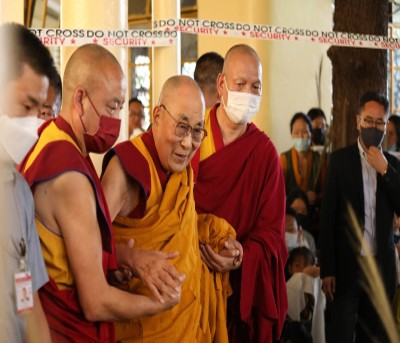 Cultural events at McLeod Ganj temple to mark Dalai Lama's 87th birthday today Cultural events at McLeod Ganj temple to mark Dalai Lama's 87th birthday today