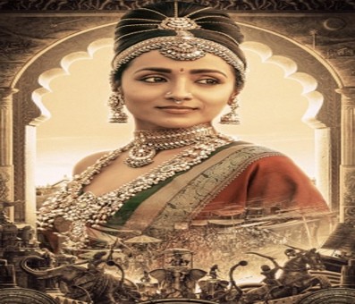 First-look poster of Trisha as Princess Kundavai in 'Ponniyin Selvan' released