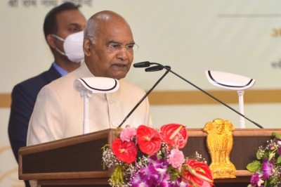 India's democracy deeply influenced by Buddhist ideals, symbols: President India's democracy deeply influenced by Buddhist ideals, symbols: President