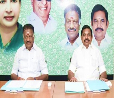 BJP adopts wait-and-watch policy on power tussle within ally AIADMK BJP adopts wait-and-watch policy on power tussle within ally AIADMK