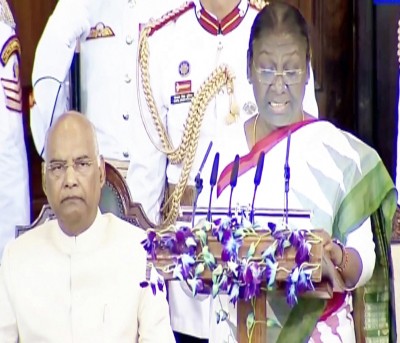 Droupadi Murmu takes oath as 15th President of India Droupadi Murmu takes oath as 15th President of India