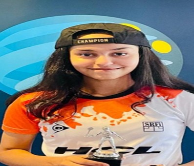 India's Anahat wins German Jr Open Squash India's Anahat wins German Jr Open Squash