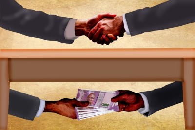 Another Assam govt official caught red-handed while taking bribe Another Assam govt official caught red-handed while taking bribe
