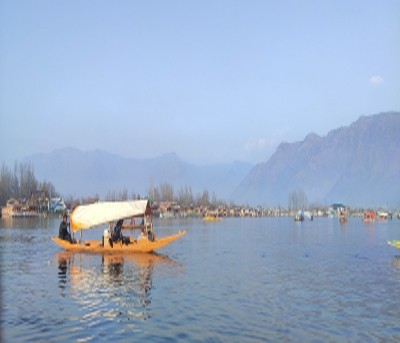 Partly cloudy sky with very light rain likely in J&K