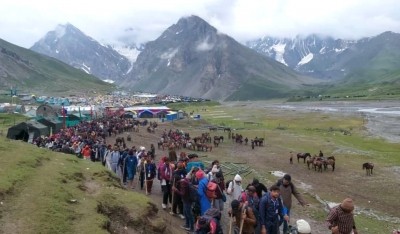 Over 2.19L perform ongoing Amarnath Yatra in 21 days