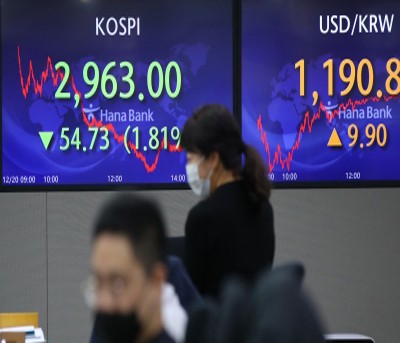 Seoul stocks dip to 20-month low on recession fears; Korean won at 13-yr low Seoul stocks dip to 20-month low on recession fears; Korean won at 13-yr low