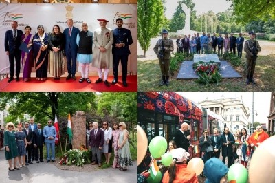 Warsaw 'toasts' 2 Indian Maharajas who fostered WWII displaced Poles Warsaw 'toasts' 2 Indian Maharajas who fostered WWII displaced Poles