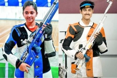 Mehuli Ghosh, Shahu Tushar Mane seal medal in Air Rifle Mixed Team at Changwon Shooting World Cup Mehuli Ghosh, Shahu Tushar Mane seal medal in Air Rifle Mixed Team at Changwon Shooting World Cup