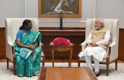 PM lauds Murmu's candidature, says it stands over and above any politics PM lauds Murmu's candidature, says it stands over and above any politics
