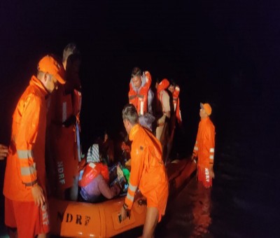 Flood-like situation again in Telangana Flood-like situation again in Telangana