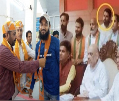 Tejashwi slams BJP after Udaipur killer's pics with its leader surface Tejashwi slams BJP after Udaipur killer's pics with its leader surface