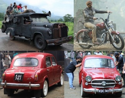 Kichcha Sudeep rolls in customised vehicles for superhero movie 'Vikrant Rona'