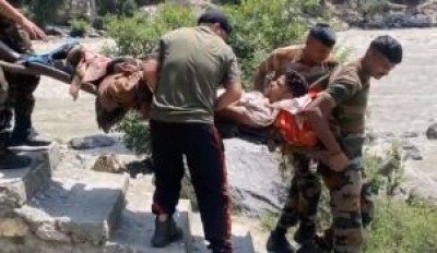 Timely rescue by army saves life of injured youth in J&K Timely rescue by army saves life of injured youth in J&K
