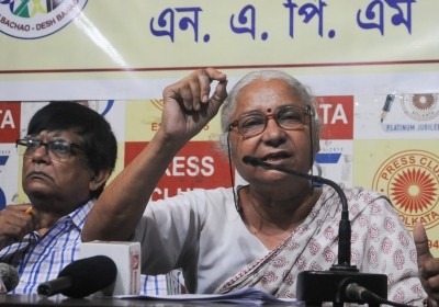Medha Patkar, 12 others booked for 'misusing' funds donated for Narmada valley Medha Patkar, 12 others booked for 'misusing' funds donated for Narmada valley