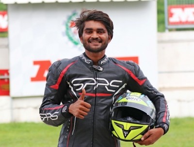 National 2-wheeler racing: Sarvesh Balappa grabs pole position in Novice category National 2-wheeler racing: Sarvesh Balappa grabs pole position in Novice category