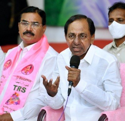 BJP's Urdu counter to Gujarati tweets by TRS BJP's Urdu counter to Gujarati tweets by TRS
