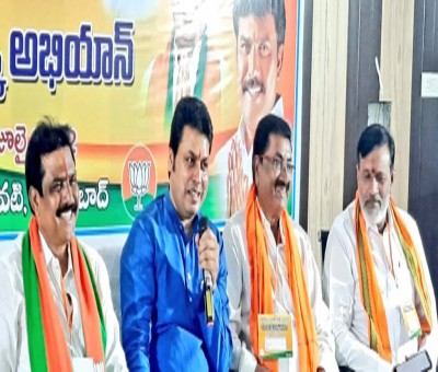 Visit by BJP central leaders boost party cadres in Telangana Visit by BJP central leaders boost party cadres in Telangana