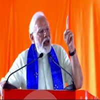 After 2-day visit to Hyderabad, Modi leaves for Andhra's Bhimavaram