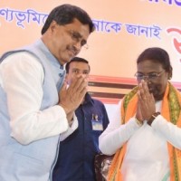 Murmu visits Tripura, seeks support for her Presidential candidature