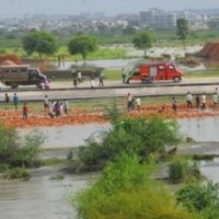 Fly ash bund burst inundates five villages, contaminates river near Nagpur