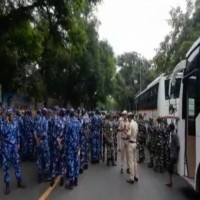 Sonia's ED appearance: Heavy security deployed outside Congress HQ