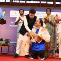Sports minister Anurag Thakur visits SAI's Calicut Centre, takes athletes' feedback