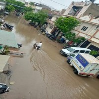 Heavy rainfall lashes Ahmedabad